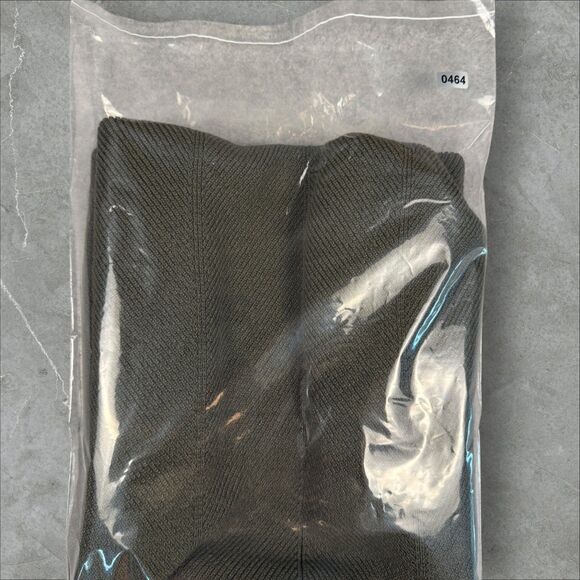 Freshman Maxi Olive Green Long Sweater Knit Sleeveless Bodycon Dress - Small - Picture 7 of 7